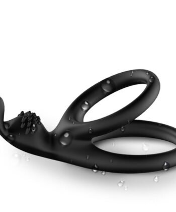 ARMONY - ANEL DE COELHO DUPLO TENSY PRETO