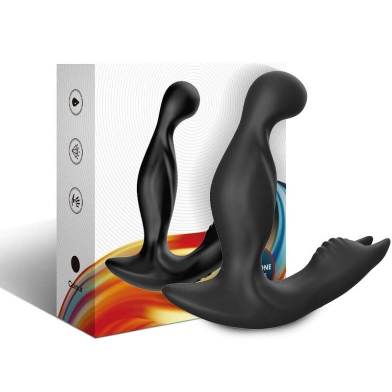 ARMONY - BAT KING VIBRADOR ANAL PRÓSTATA ROTATOR CONTROLE REMOTO PRETO - Imagem 3