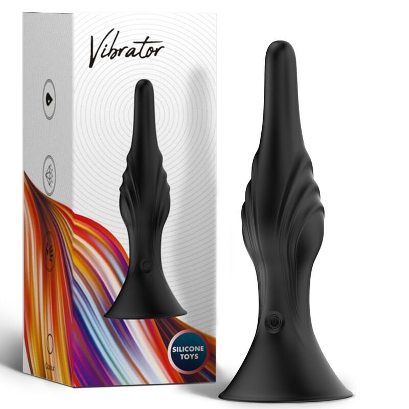 ARMONY - VIBRADOR E PLUG ANAL CONTROLE REMOTO PRETO - Imagem 2