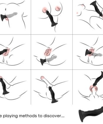 Visão alternativa de ARMONY - VIBRADOR DILDO E PLUG ANAL CONTROLE REMOTO PRETO