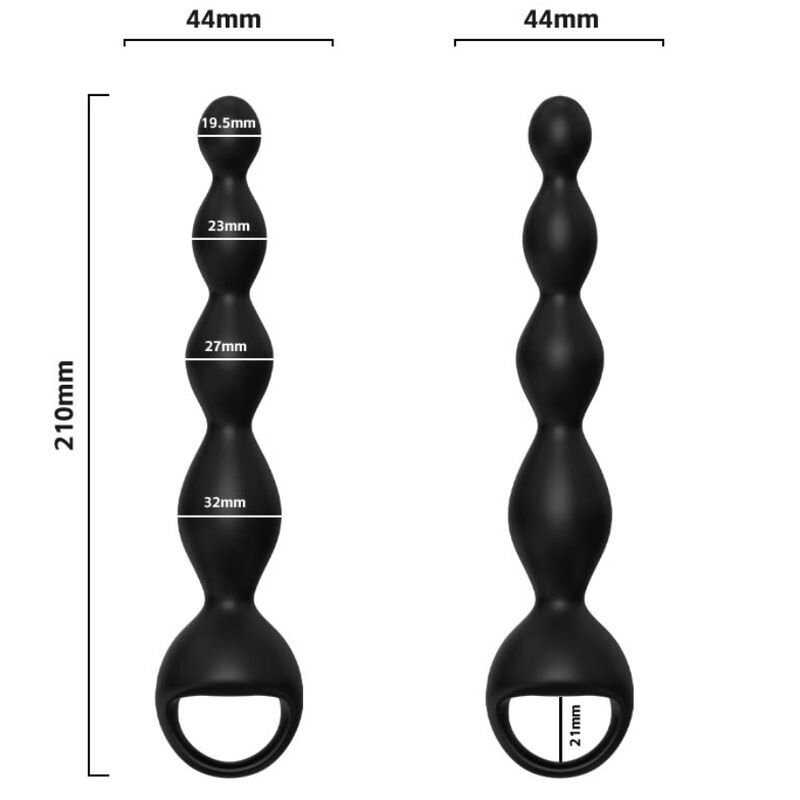 ARMONY - PLUG ANAL DE DEDO VIBRADOR PRETO - Imagem 4