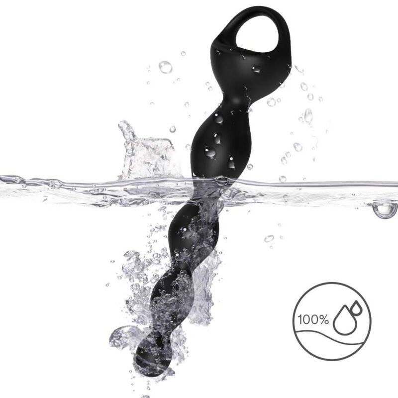 ARMONY - PLUG ANAL DE DEDO VIBRADOR PRETO - Imagem 3