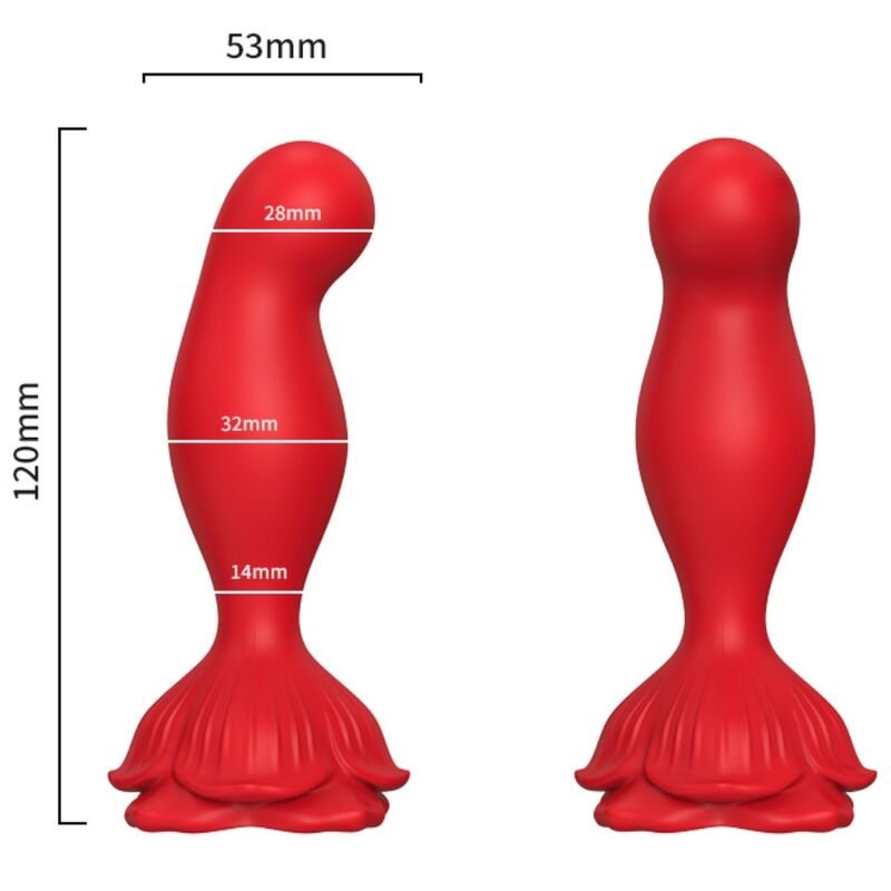 ARMONY - VIBRADOR ROSA E PLUG ANAL CONTROLE REMOTO VERMELHO - Image 5