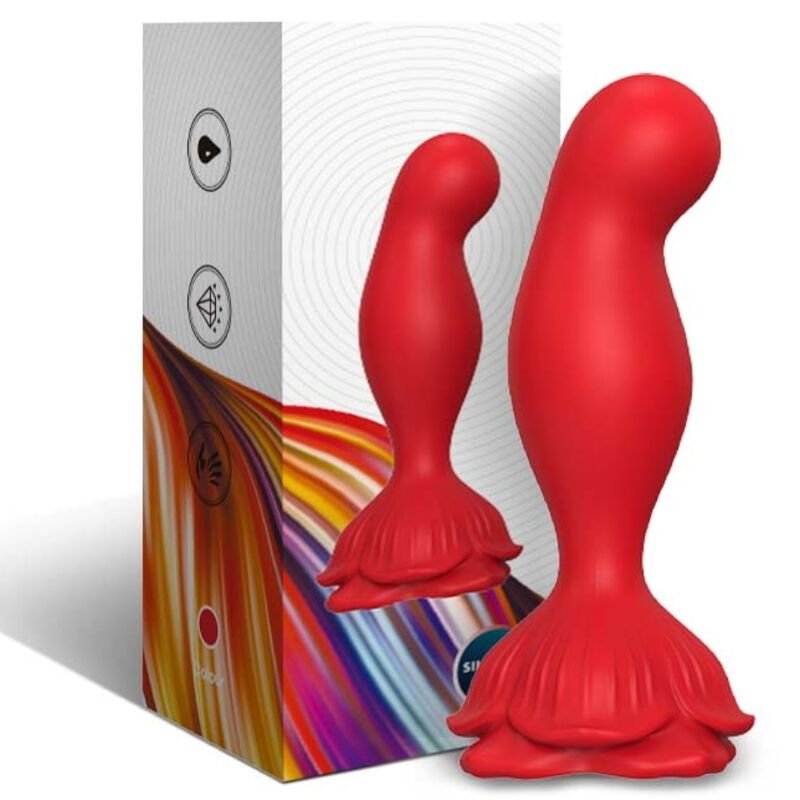 ARMONY - VIBRADOR ROSA E PLUG ANAL CONTROLE REMOTO VERMELHO - Image 2
