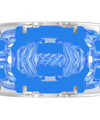 Visão alternativa de FLESHLIGHT - MASTURBADOR QUICKSHOT TURBO AZUL GELO