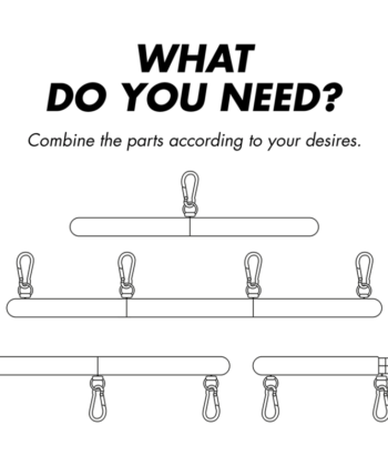 Visão alternativa de FETISH SUBMISSIVE BONDAGE - BARRA SEPARADORA AJUSTÁVEL 4 PEÇAS