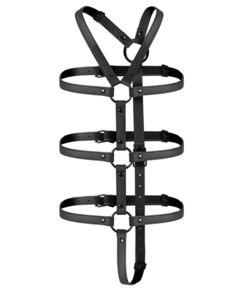 Visão alternativa de FETISH SUBMISSIVE BONDAGE - ARNÊS AJUSTÁVEL TORSO E BRAÇOS