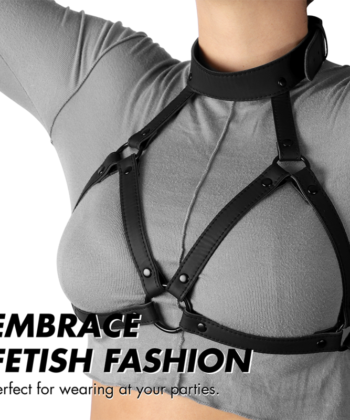 FETISH SUBMISSIVE BONDAGE - ARNÊS DE PEITO AJUSTÁVEL - Image 5