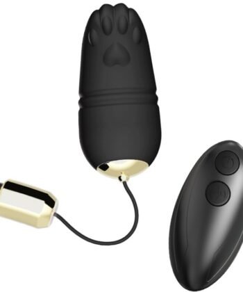 ARMONY - KITTY EGG VIBRADOR G-SPOT CONTROLE REMOTO PRETO