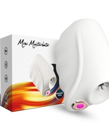 ARMONY - MASTER MASTURBADOR E VIBRADOR TRANSPARENTE