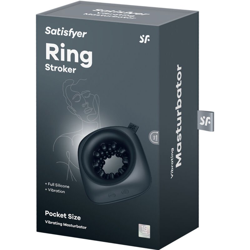 SATISFYER - RING STROKER MASTURBADOR & VIBRADOR - Image 5
