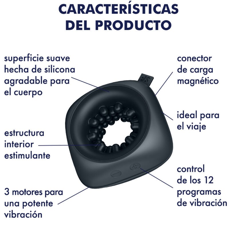 SATISFYER - RING STROKER MASTURBADOR & VIBRADOR - Image 3