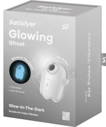 SATISFYER - GLOWING GHOST AIR PULSE & VIBRADOR AMARILLO - Imagem 3