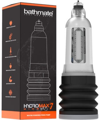 BATHMATE - HYDROMAX 7 WIDE BOY X30 TRANSPARENTE