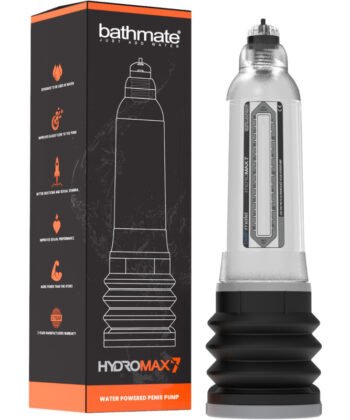 BATHMATE - HYDROMAX 7 BOMBA DE AUMENTO DO PÉNIS TRANSPARENTE