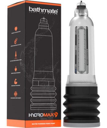 BATHMATE - HYDROMAX 9 BOMBA DE AUMENTO DO PÉNIS TRANSPARENTE