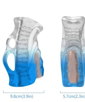 Alternative view of ARMONY - MASTURBADOR DEDO E VIBRADOR GRADIENTE AZUL