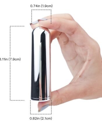 ARMONY - BALA VIBRADOR PRATA 2.1 CM X 7.9 CM