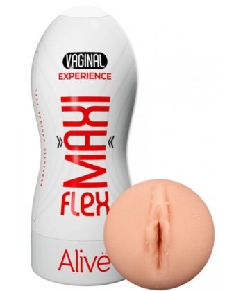 ALIVE - MAXI FLEX MASTURBADOR MASCULINO VAGINAL TAMANHO L - Imagem 5