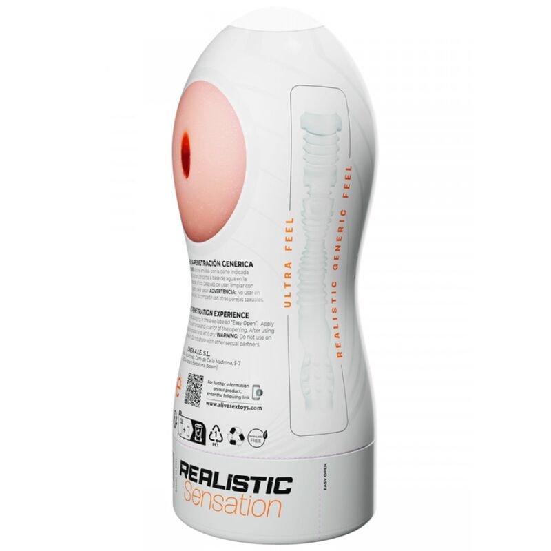 ALIVE - MAXI FLEX MASTURBADOR MASCULINO GENÉRICO TAMANHO L - Imagem 4