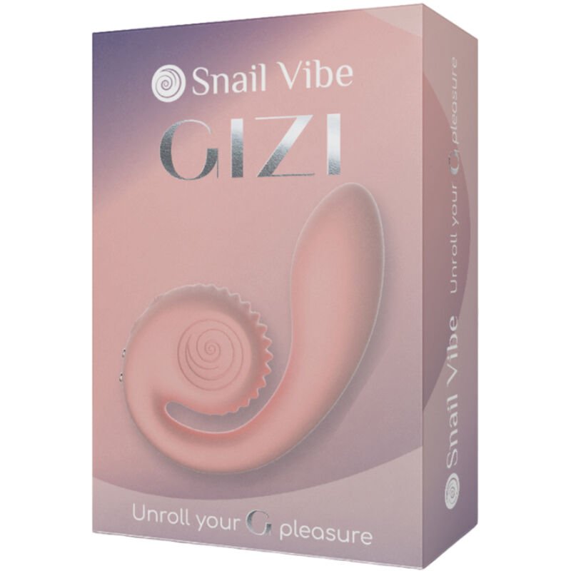 SNAIL VIBE - GIZI ESTIMULADOR DUAL ROSA - Imagem 4
