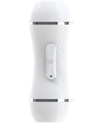 ARMONY - MASTURBADOR VIBRADOR DUPLO VAGINA E BOCA BRANCO - Imagem 4