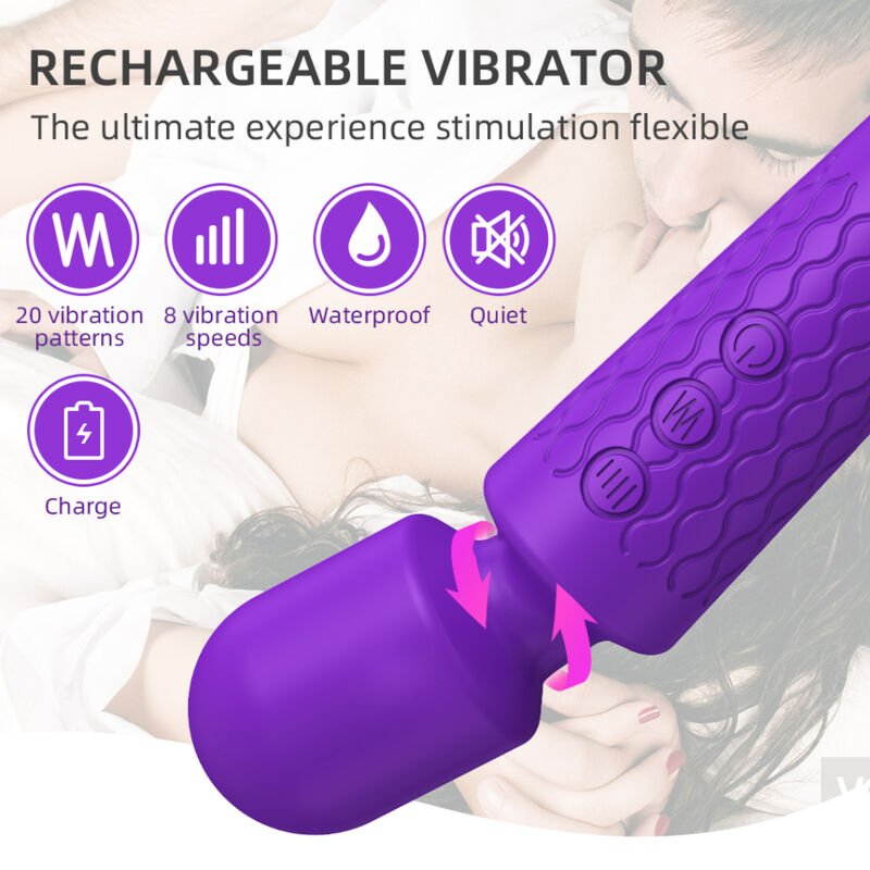ARMONY - MASSAGER E VIBRADOR VIOLETA - Imagem 2
