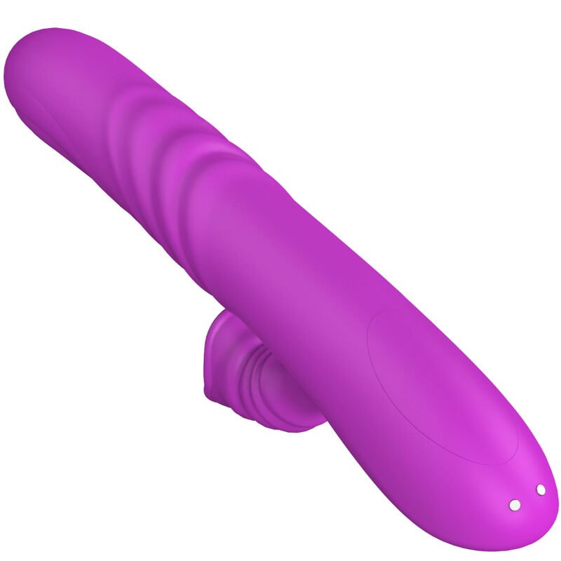 ARMONY - VIBRADOR MULTIFUNO ANGELIA COM LÍNGUA ESTIMULANTE EFEITO CALOR VIOLETA - Image 2