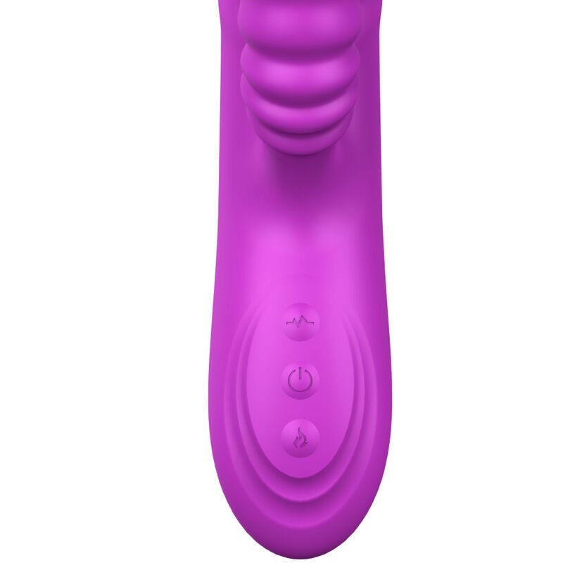 ARMONY - VIBRADOR MULTIFUNO ANGELIA COM LÍNGUA ESTIMULANTE EFEITO CALOR VIOLETA - Image 3