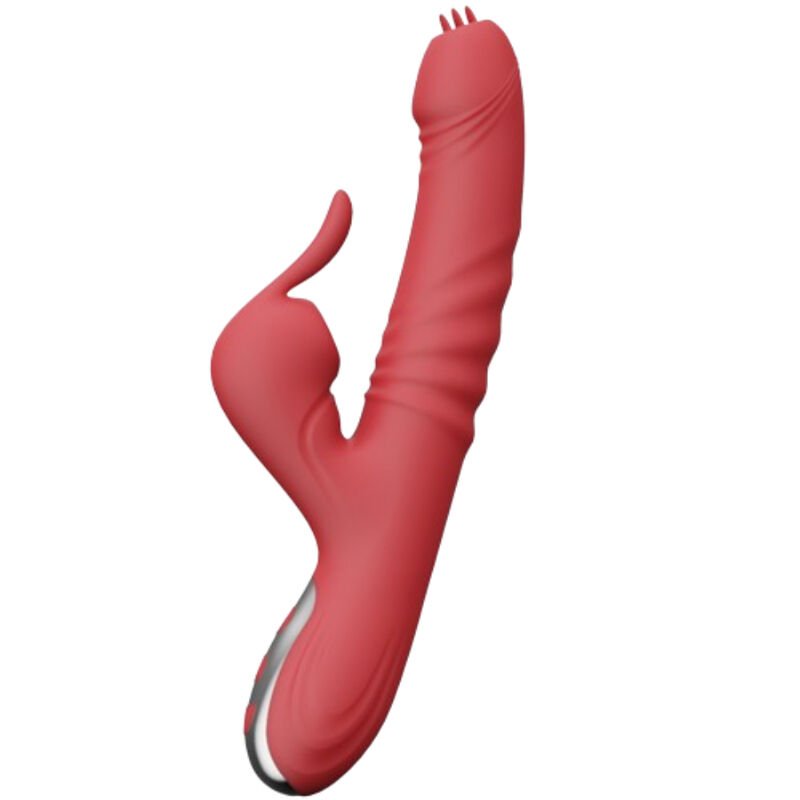 ARMONY - VIBRADOR E SUCÇÃO COM LÍNGUA ESTIMULANTE BURGUNDY - Imagem 2