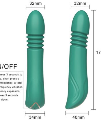 Visão alternativa de ARMONY - VIBRADOR E IMPULSO DE PONTO G VERDE