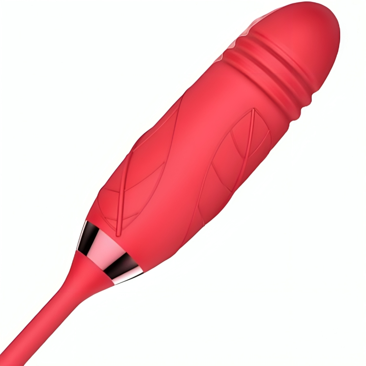 ARMONY - FLOR DELIGHT SUCCIONADORA E EMPURRA VERMELHA - Imagem 2