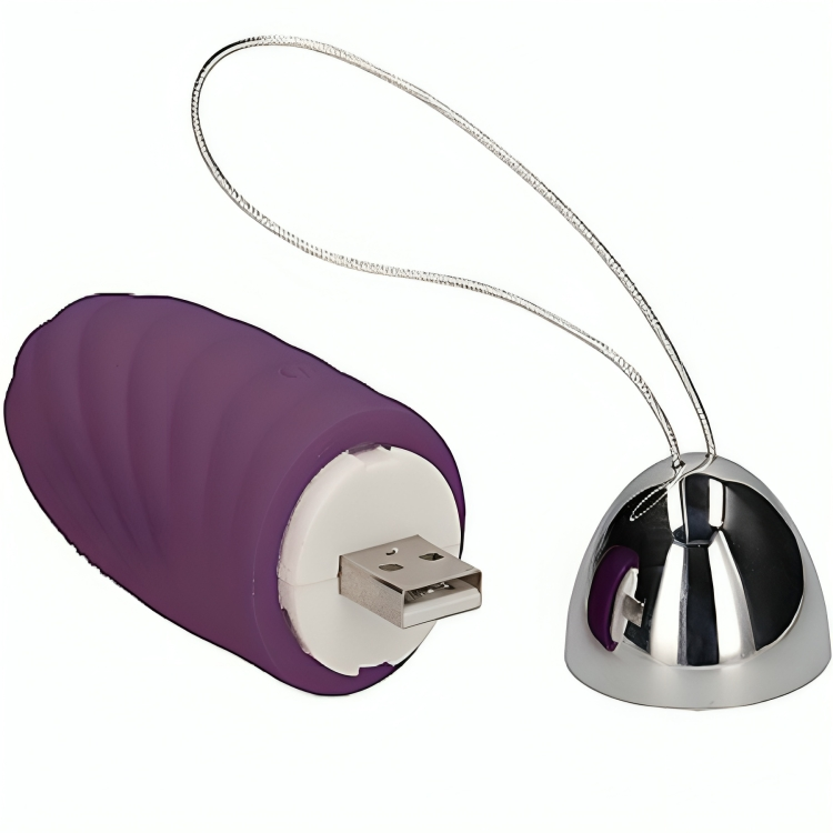 ARMONY - OVO VIBRATÓRIO GRANULAR JIUUY VIOLETA DE CONTROLE REMOTO - Imagem 2