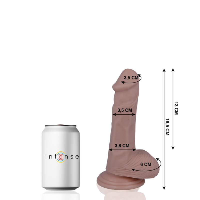 MR INTENSE - 5 REALISTIC PENIS 16.5 CM -O- 3.5 CM - Imagem 5