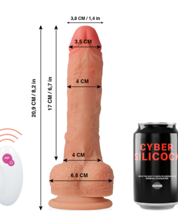Alternative view of CYBER SILICOCK - CONTROLE REMOTO REALÍSTICO MASTER HUCK 20.9 CM -O- 4 CM