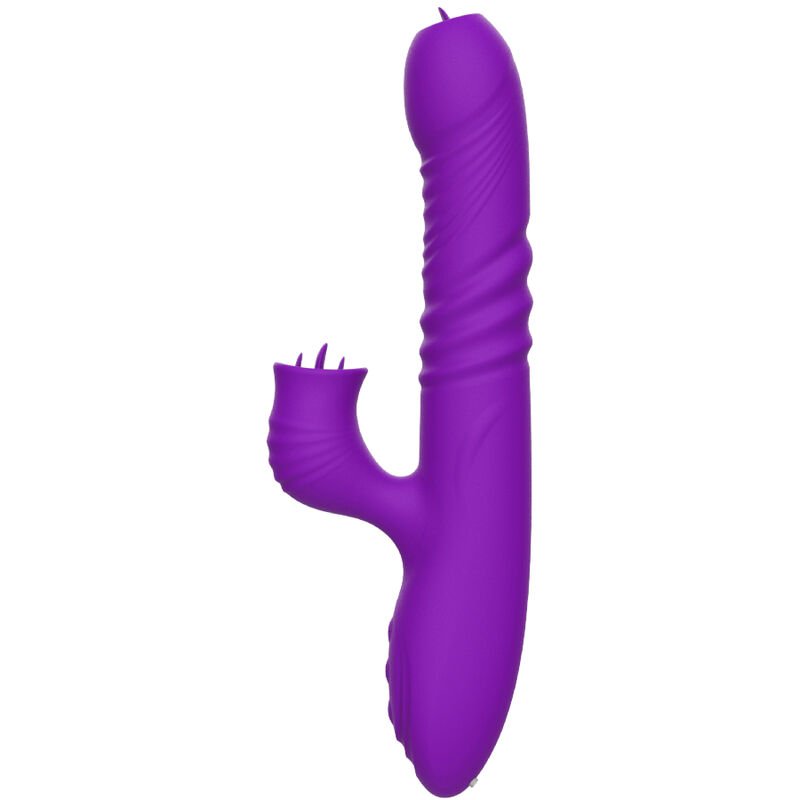ARMONY - VIBRADOR DE COELHO TOTALMENTE G SPOT COM EFEITO DE CALOR VIOLETA DE LÍNGUA ESTIMULANTE - Image 4