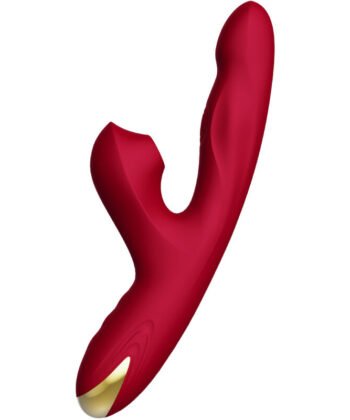 ARMONY - VIBRADOR BUMP E VENTOSA MODELO 2 BORGONHA