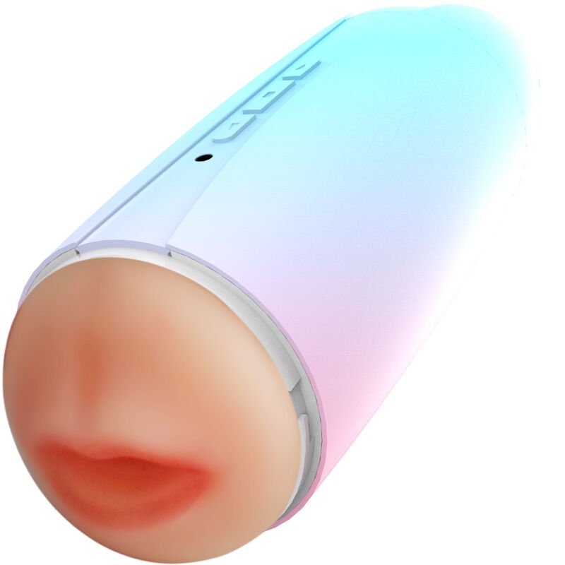 ARMONY - RAINBOW DUPLO VAGINA E VIBRADOR DE BOCA MASTURBADOR - Imagem 2