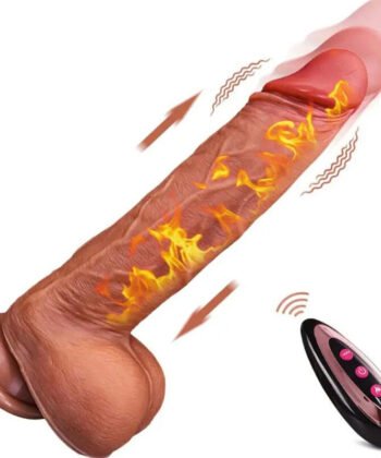Visão alternativa de ARMONY - VIBRADOR DILDO REALÍSTICO E CONTROLE REMOTO 22.5 CM
