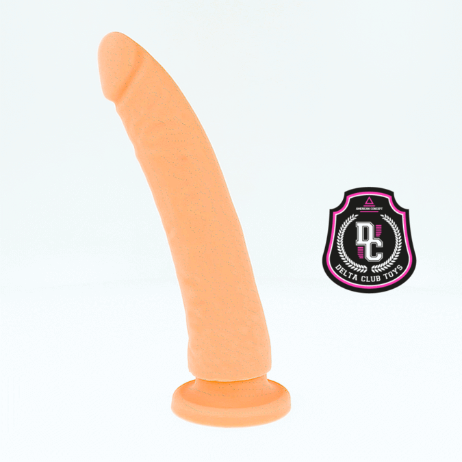 DELTA CLUB - TOYS DILDO MÉDICO NATURAL SILICONE 23 CM -O- 4.5 CM - Imagem 4