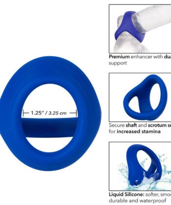 CALEXOTICS - ADMIRAL COCK BALL ANEL DUPLO AZUL