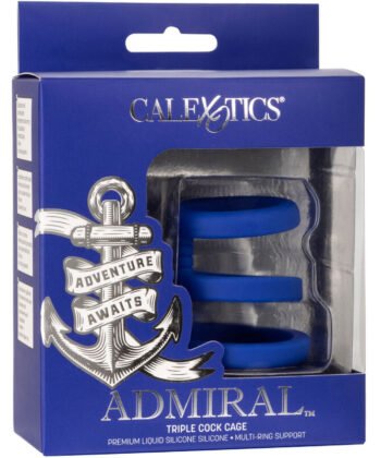 CALEXOTICS - ADMIRAL GAIOLA TRIPLA AZUL