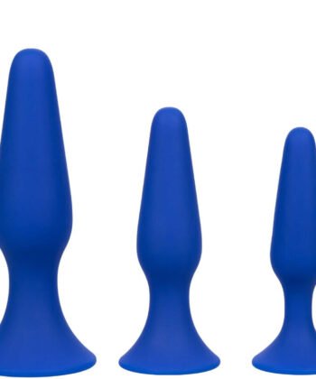CALEXOTICS - ADMIRAL KIT 3 PLUG ANAL AZUL