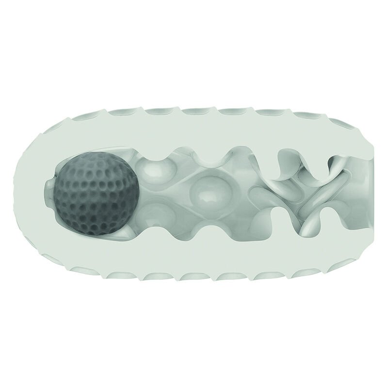 CALEXOTICS - BOUNDLESS REVERSÍVEL SQUISHY BALL STROKE AMARELO - Imagem 5