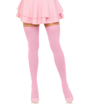 LEG AVENUE - COXAS NYLON ROSA