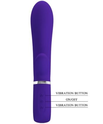 PRETTY LOVE - VIBRADOR MULTIFUNO G-SPOT THOMAS ROXO - Imagem 5