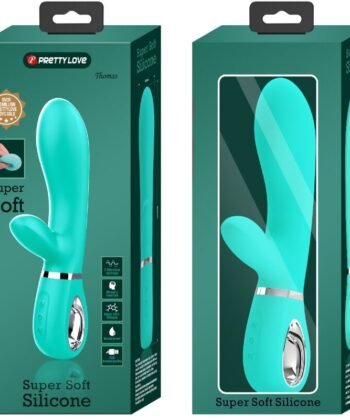 PRETTY LOVE - VIBRADOR MULTIFUNO G-SPOT THOMAS AQUA VERDE - Imagem 4