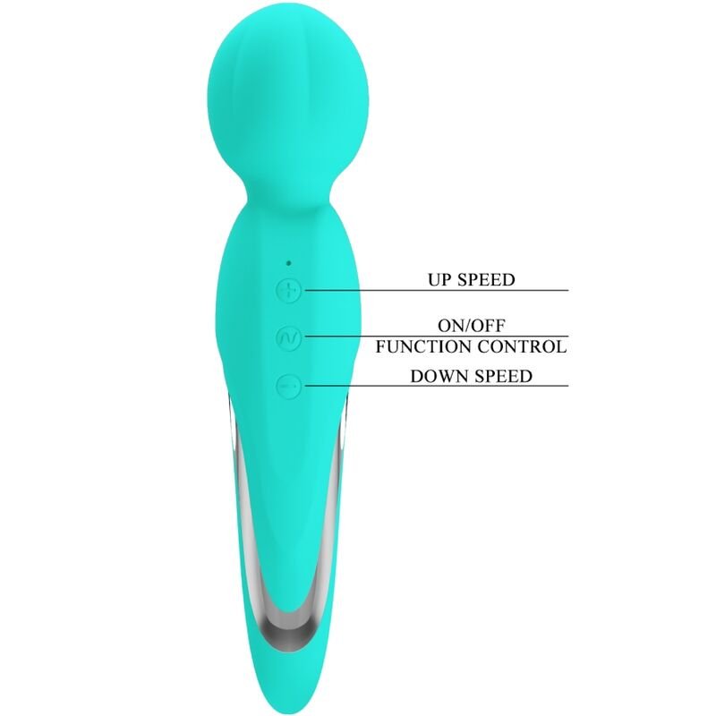 PRETTY LOVE - VARINHA VIBRADORA WALTER AQUA VERDE - Imagem 2