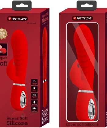PRETTY LOVE - VIBRADOR PRESCOTT MULTIFUNO G-SPOT VERMELHO - Imagem 4
