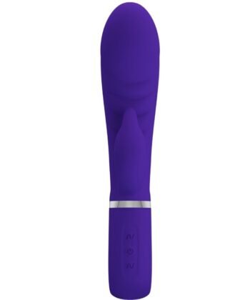 PRETTY LOVE - VIBRADOR PRESCOTT MULTIFUNO G-SPOT ROXO - Imagem 5